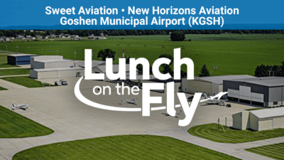 Lunch on the Fly: Goshen Municipal Airport